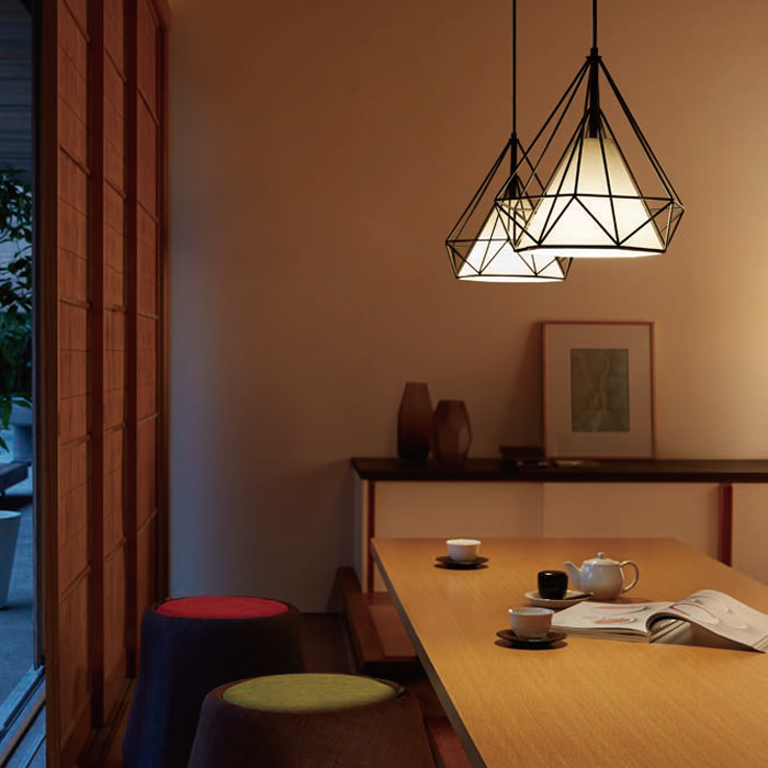 和モダン 和風ペンダントライト・ZEN (Sサイズ・Φ260)｜照明の