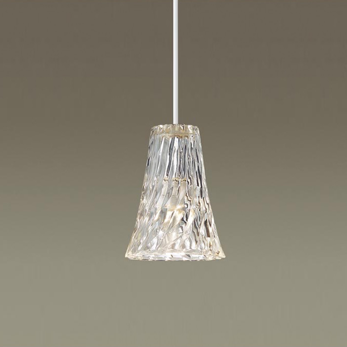 ペンダントライト 模様入透明ガラス | ダクトレール専用｜照明の