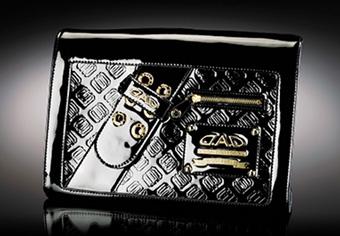 ラグジュアリー サンバイザーカバー タイプ モノグラムレザー エナメル