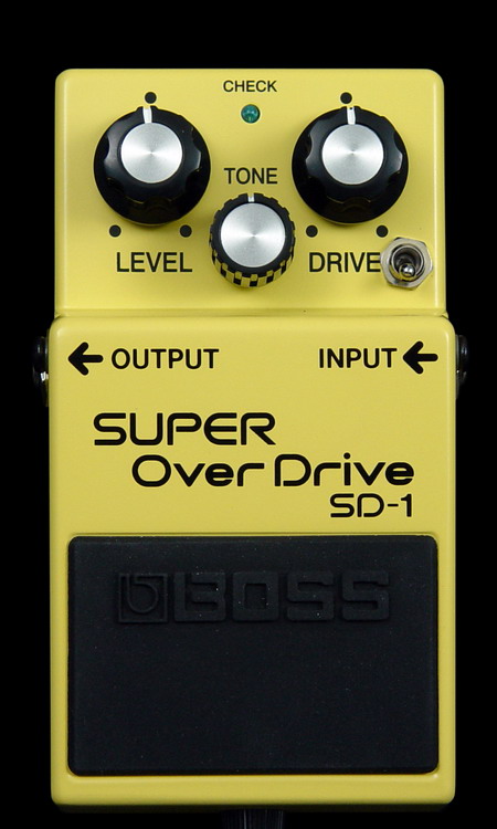 SOLD KEELEY MODDED BOSS SD 1 SUPER OVERDRIVE | Gbl Guitars