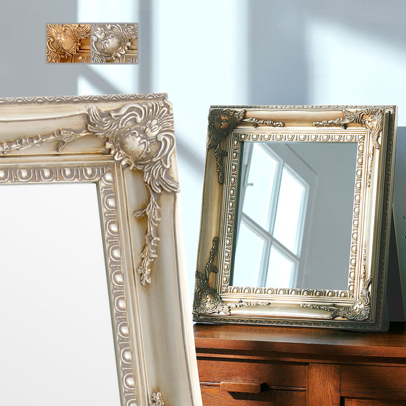 卓上アンティーク調ミラー 大 ミラー ドレッサー アンティーク調ミラー