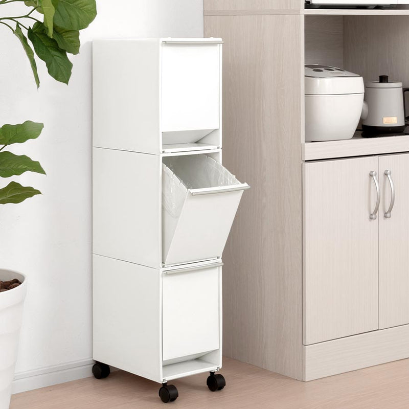 分別ダストボックス 1列タイプ ゴミ箱 分別用ゴミ箱 おしゃれ ぼん家具