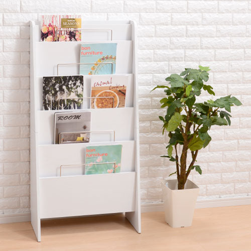 雑誌 パンフレットラック 本棚 ラック マガジンラック おしゃれ ぼん