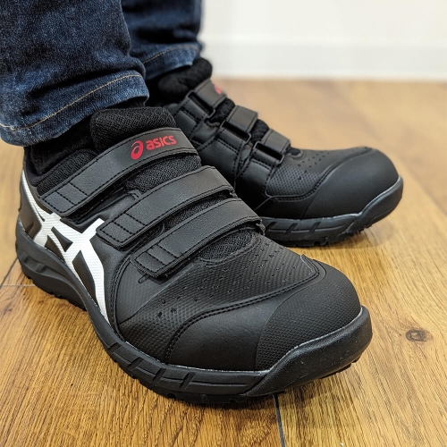 アシックス ウィンジョブ CP112 ブラック×ホワイト 28.0cm 1273A056