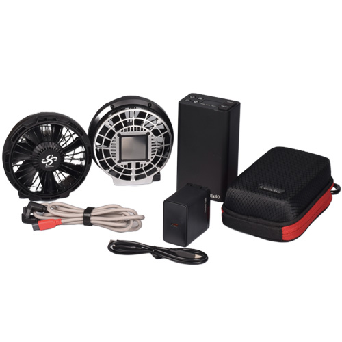 2025年最新モデル】Cross-fan クロスファン ペルチェ付空調ファン Ex40