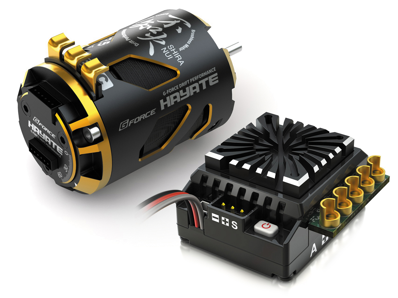 ジーフォースBLC50ブラシレスESC、13.5Tブラシレスモーター 中古