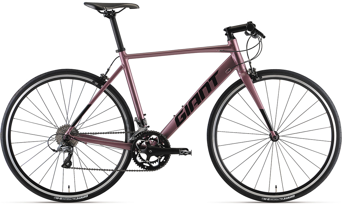 FUJI Mサイズ ロードバイク 男女兼用 ピンクブラック ギア11 自転車