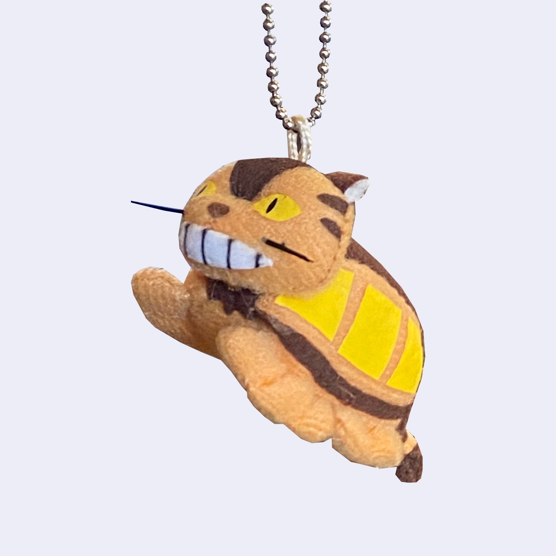 My Neighbor Totoro - Catbus Plush Charm Keychain – GiantRobotStore