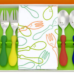 取扱終了｜ディオ ミーオ カトラリー 11点 （プラスチックハンドル