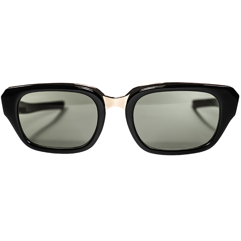 GIG LAMPS 1960s AMERICAN OPTICAL LTD BLACK SUNGLASSES MADE IN USA
