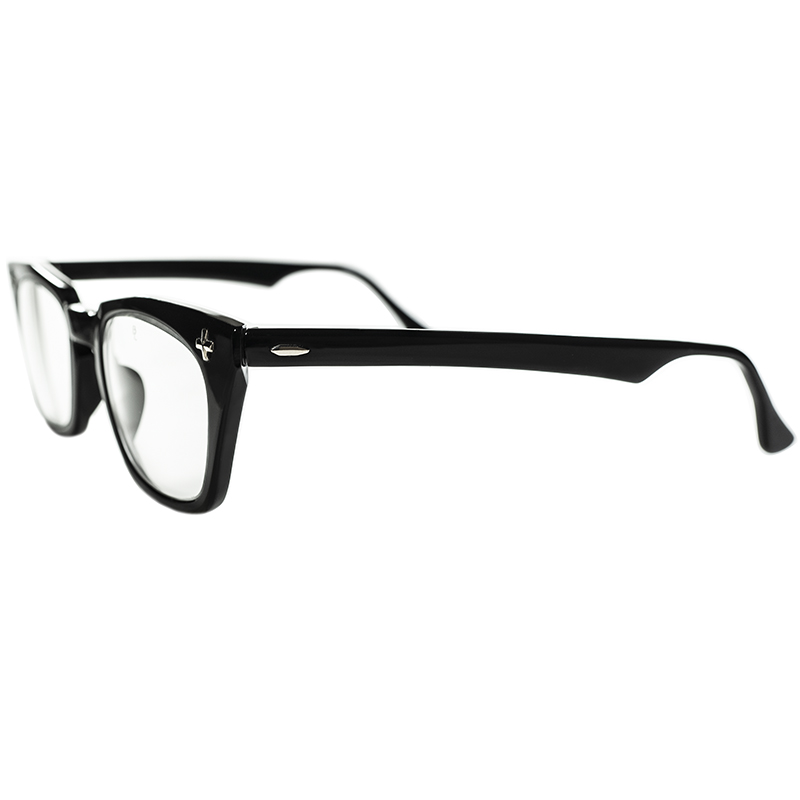 GIG LAMPS 1960s BAUSCH & LOMB B&L CROSS RIVET WELLINGTON BLACK