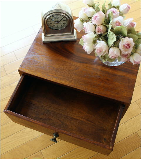 サイドテーブル 木製 アイアン おしゃれ ベッド ソファ 棚付き ベッド