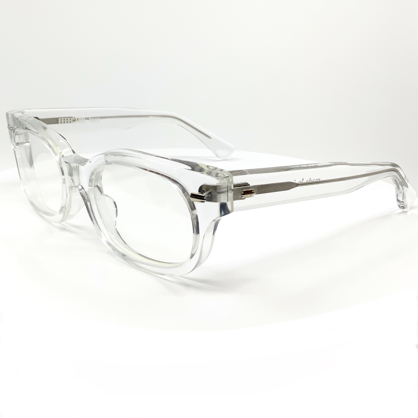 EFFECTOR エフェクター メガネ fuzz ファズ CL クリア 52サイズ（在庫