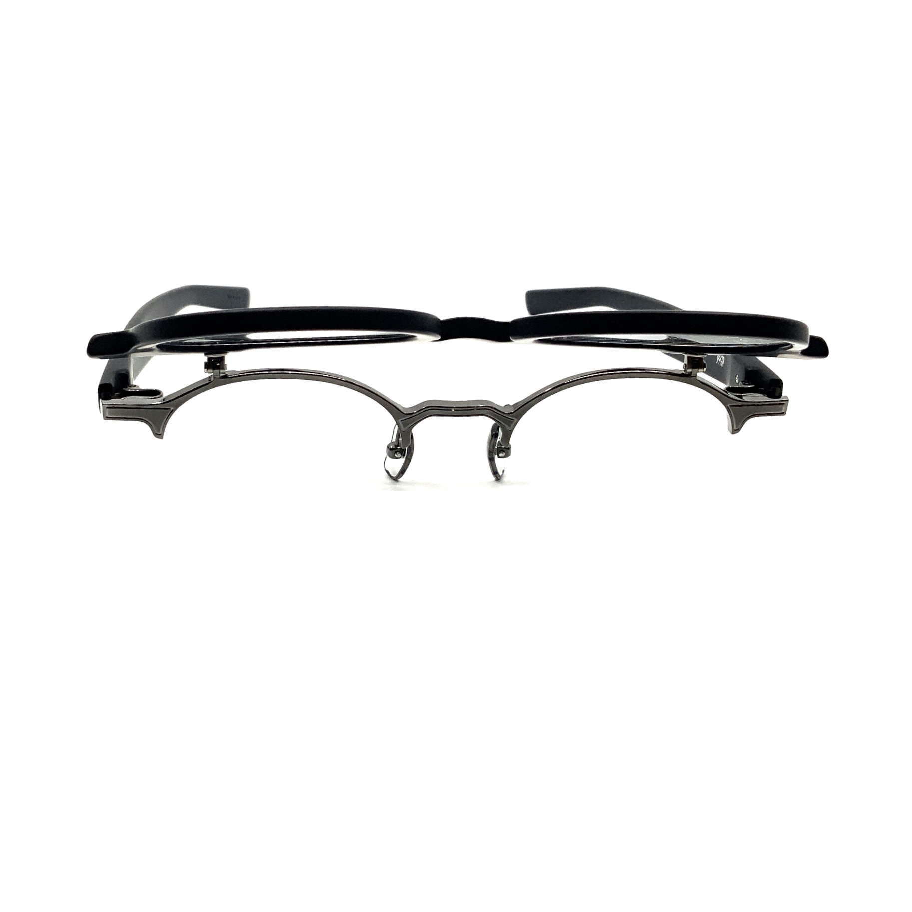 999.9 フォーナインズ メガネ NPM-57 9912 クリアブラックマット