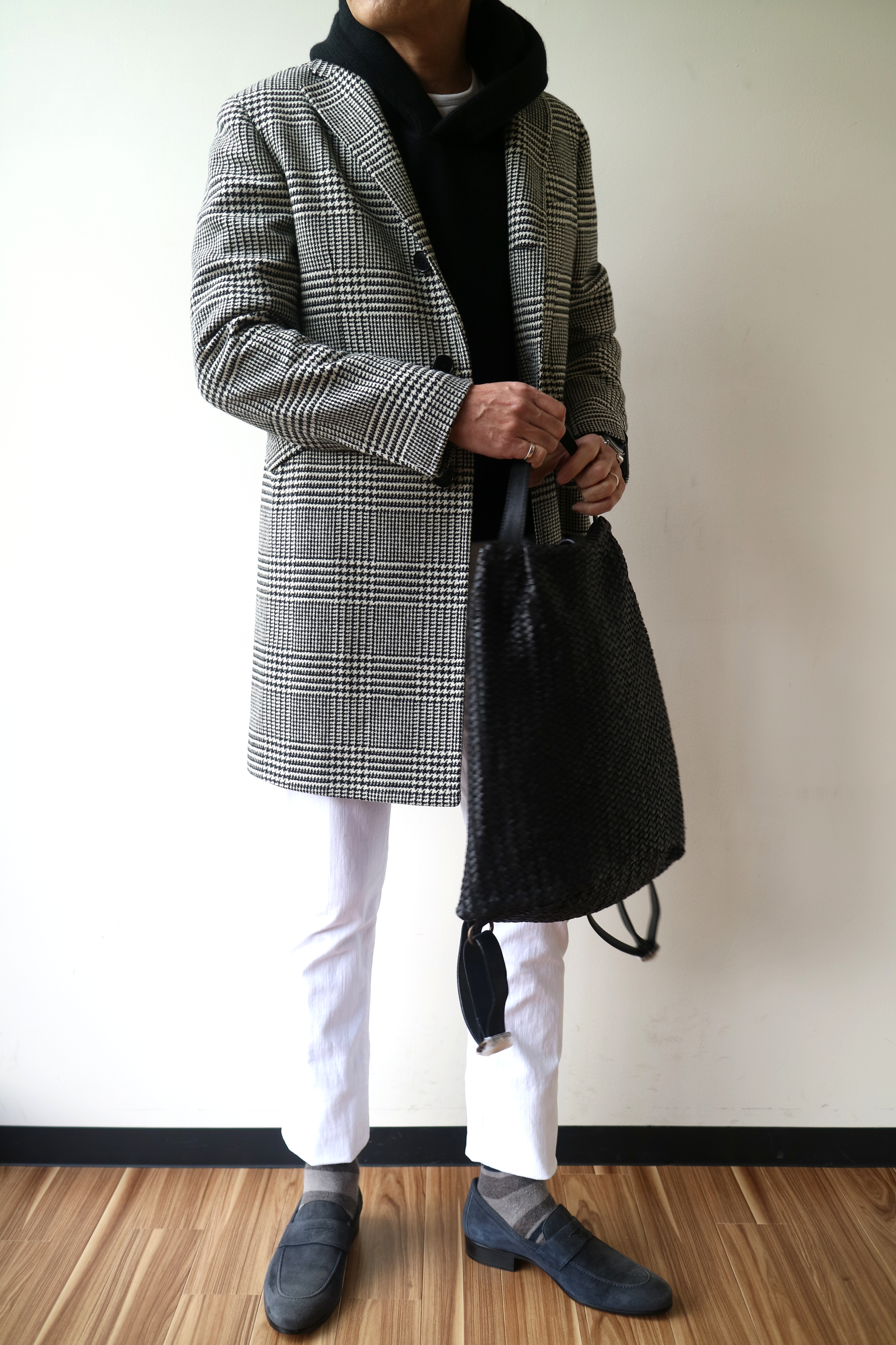 GLORYGUY & Cachette｜デニムと合わせるチェスターコート、最終便は