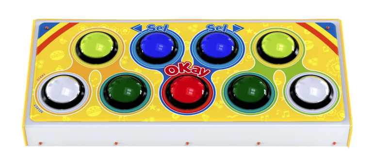 美品 ポップンミュージック コンパクト コントローラー コナミスタイル