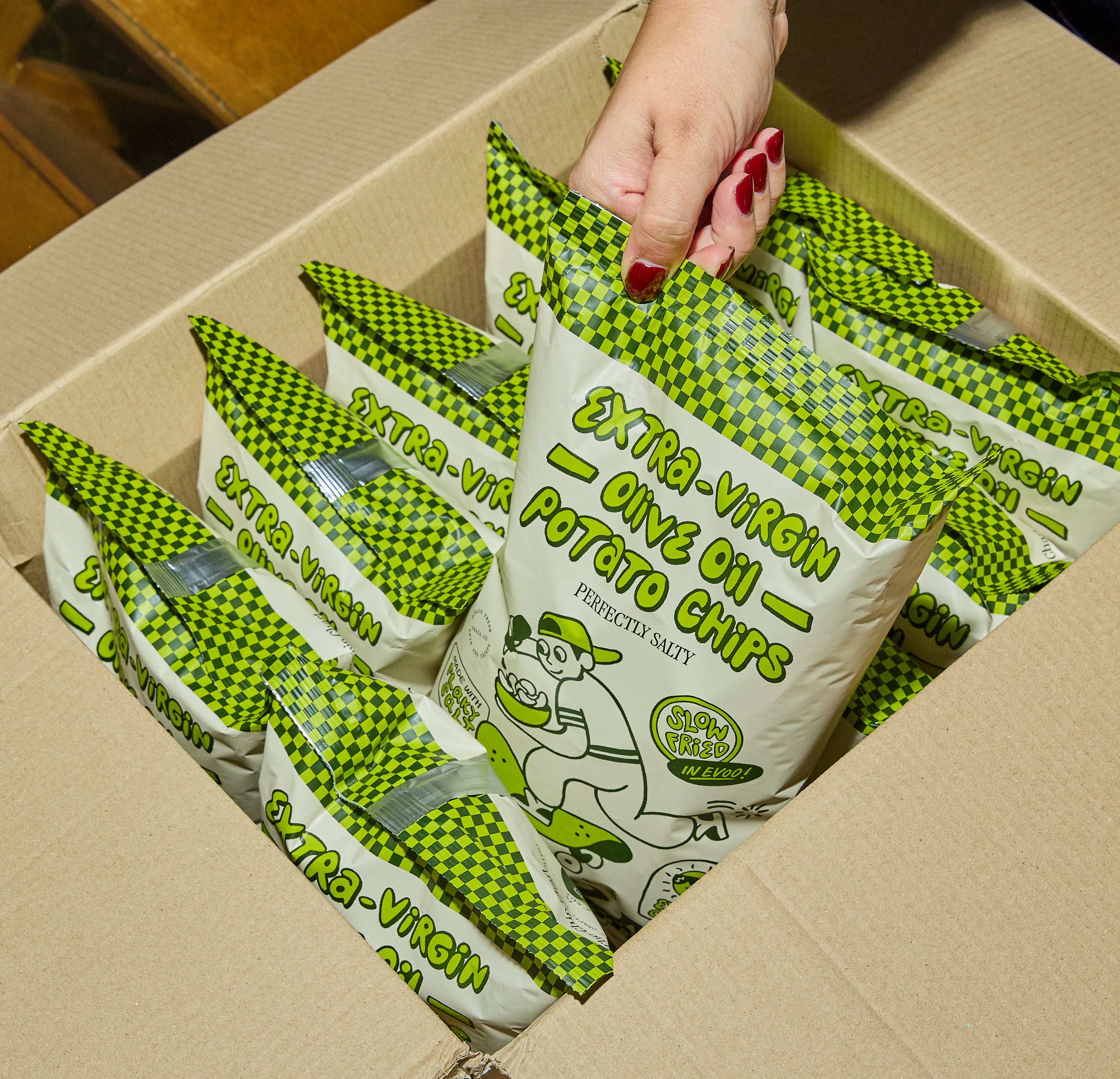 Extra Virgin Olive Oil Potato Chips | Graza