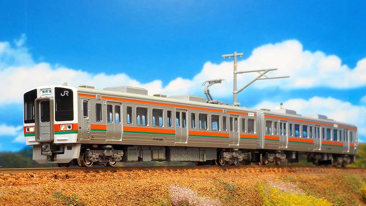 30886＞JR211系6000番台（GG編成）増結2両編成セット（動力無し）｜N