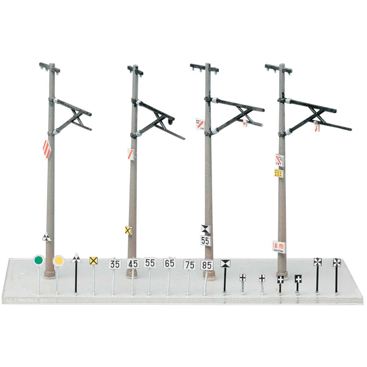 2183＞単線架線柱｜ストラクチャーキット｜Nゲージ鉄道模型のグリーン