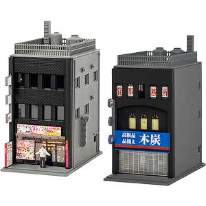 断捨離】Nゲージ仕様駅前百貨店セット 断捨離】Nゲージ仕様駅前