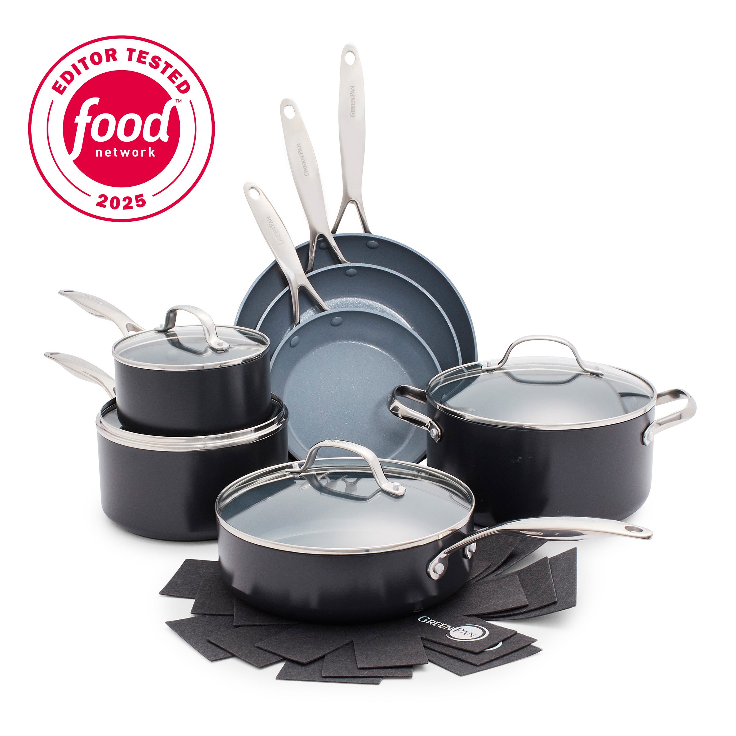 Valencia Pro 11-Piece Cookware Set | © GreenPan Official Store