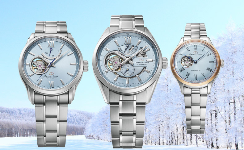 オリエントスター(ORIENT STAR) 2024新作 冬の澄んだ空気感をイメージ