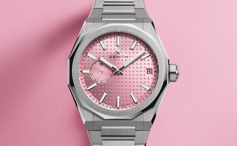 ゼニス(ZENITH) 2024新作 優美なる時を刻むように、乳がんのない未来へ