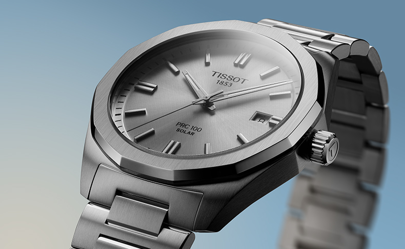ティソ(TISSOT) 2025新作 光の力で駆動する「ティソ PRC 100 ソーラー