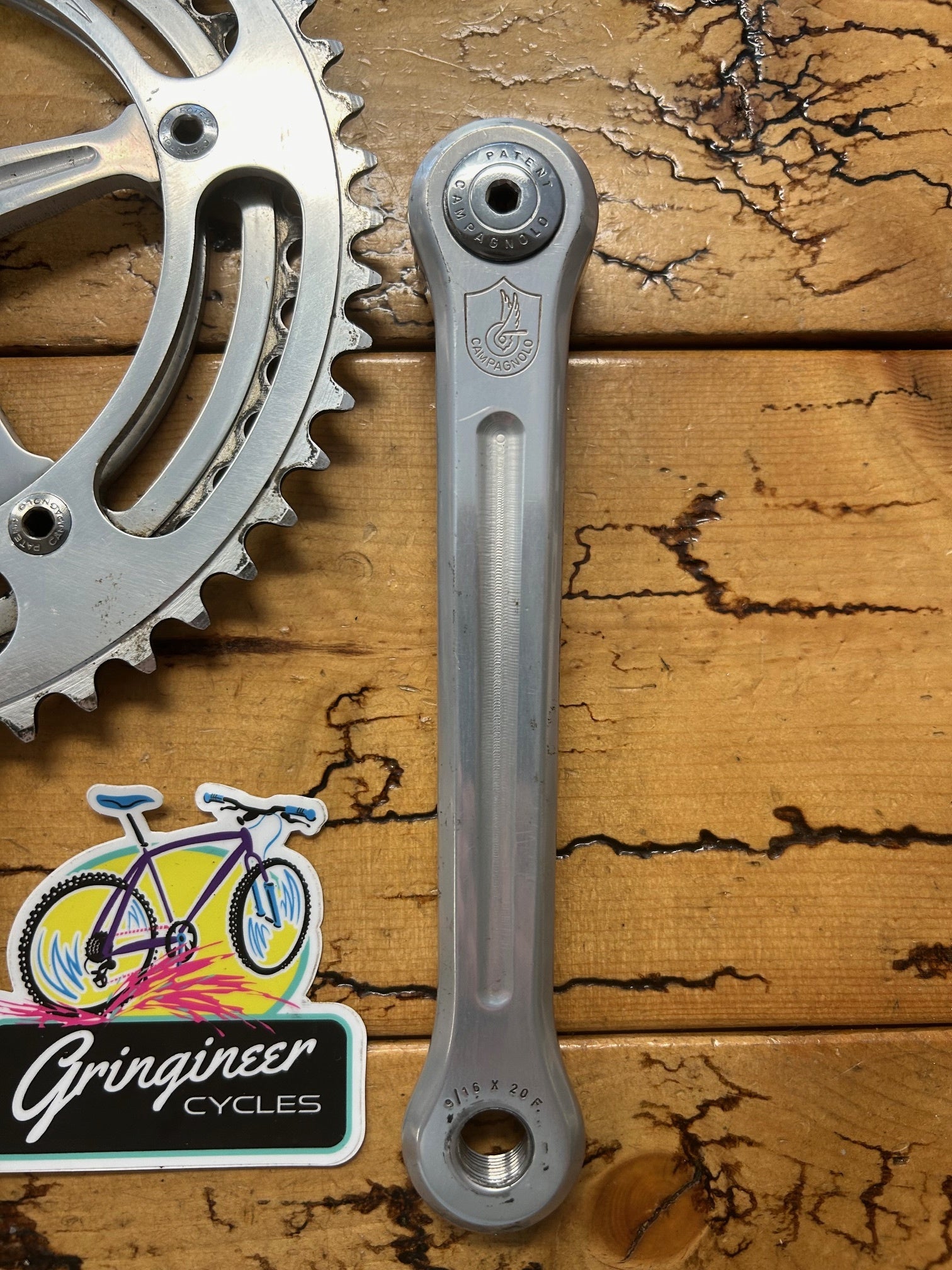 Campagnolo Nuovo Record Strada 52/45 170mm Crankset – Gringineer