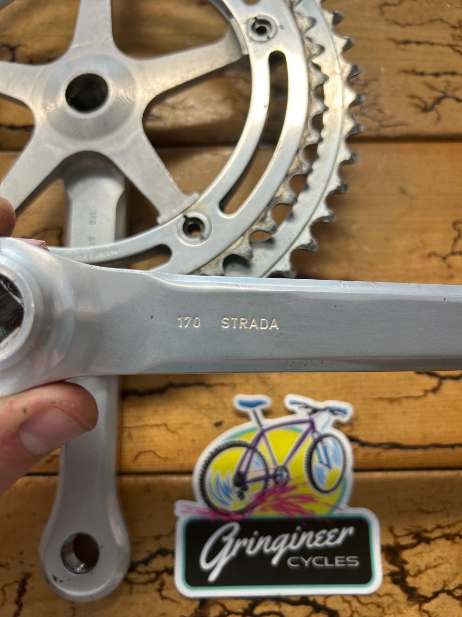 Campagnolo Nuovo Record Strada 52/45 170mm Crankset – Gringineer