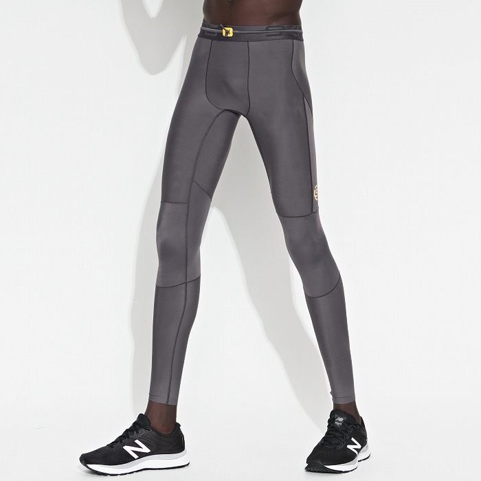 SKINS（スキンズ）SERIES-5 メンズ ロングタイツ グレー(44 グレー