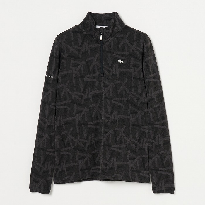Heal Creek（ヒールクリーク）ジオメタリーナプリント長袖ハーフジップ
