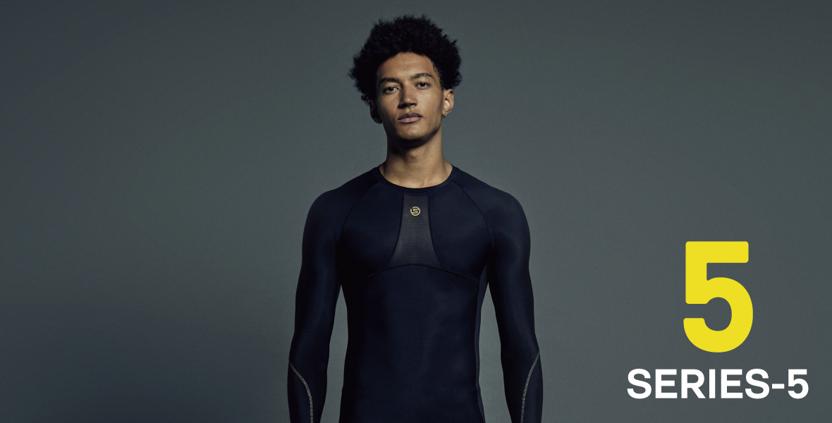 SKINS（スキンズ）SERIES-5 メンズ ロングタイツ グレー(44 グレー