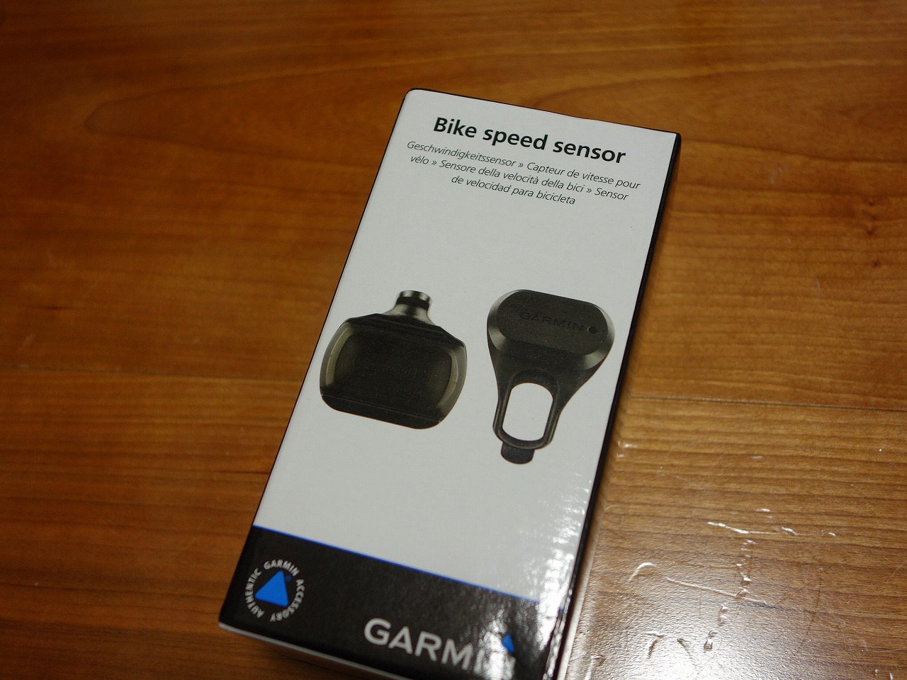 GARMIN Edgeのスピードセンサーを「新型(ハブ取り付けタイプ)」に変更