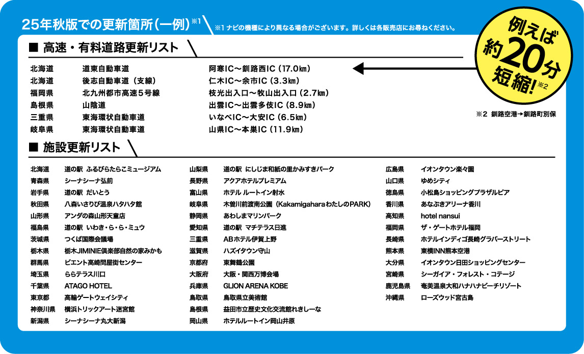 2025年秋版 トヨタ純正ナビ地図ソフト | 群馬トヨタ | 群馬トヨタグループ
