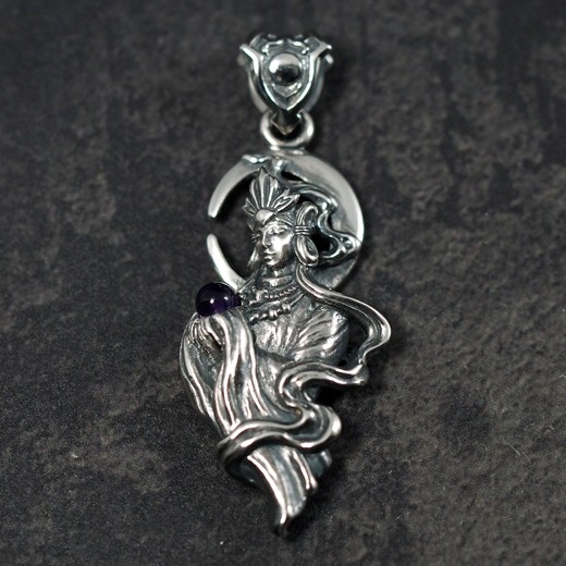 月読命｜神代 - Pendant - Collection｜Guardia - シルバー