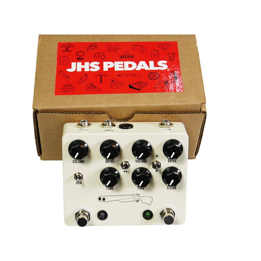 JHS Pedals Double Barrel V4 Dual Overdrive - Guitar FX Direct