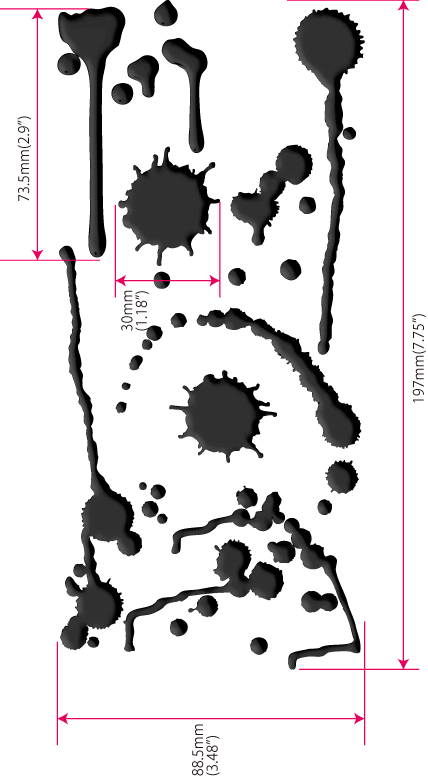 ブラッディ血飛沫-スプラッターブラッディSET
