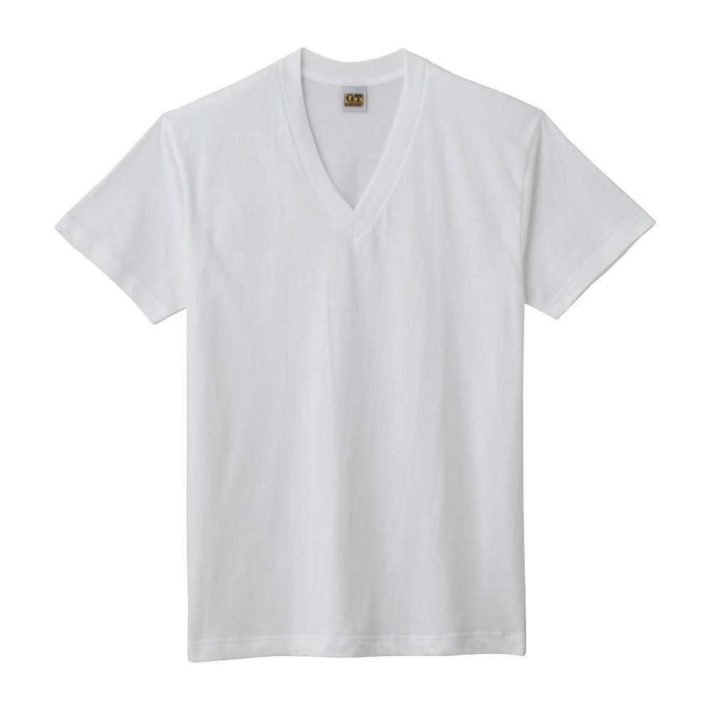 VネックTシャツ(2枚組)(V首)【SALE】 HK10152 :メンズ トップス