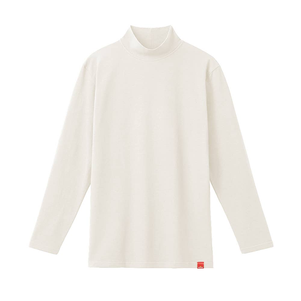 綿のチカラ】長袖ハイネック【SALE】 MHA110P :メンズ トップス