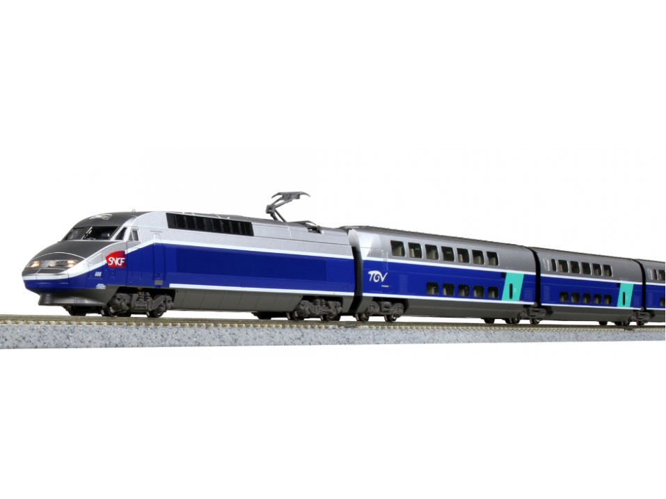 Kato 10-1529: Elektrotriebzug TGV Reseau Duplex SNCF Ep.VI 10