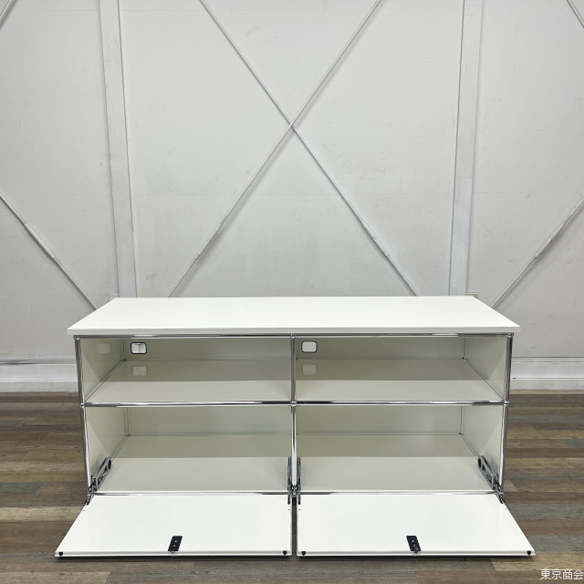 ヘ*ン様 USMハラー オープンキャビネット シェルフ ピュアホワイト