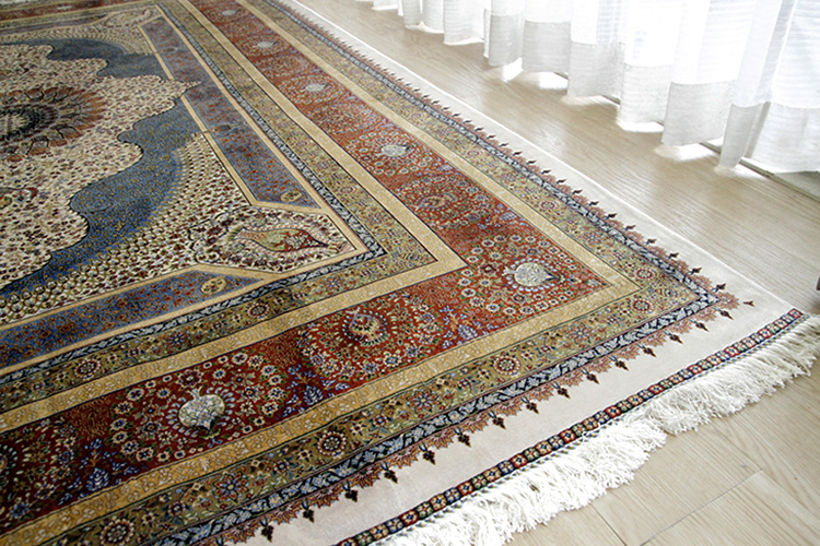 プレミアムアート 機械織りペルシャ絨毯 Premium Line G230 クリーム