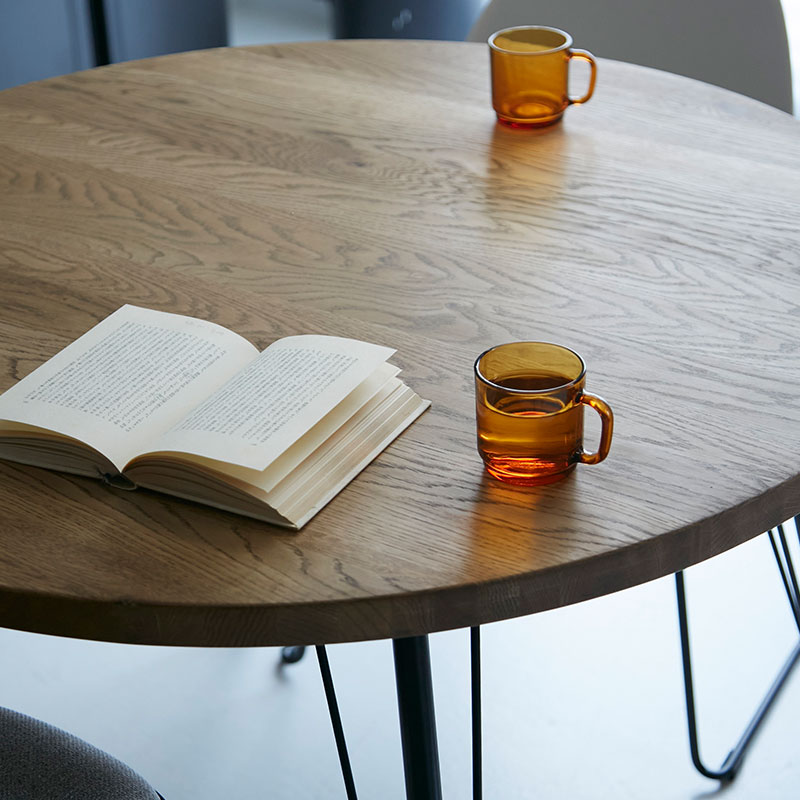 直径105cm] FRANK ダイニングテーブル(WFT-1/ラウンド) | DOUBLEDAY