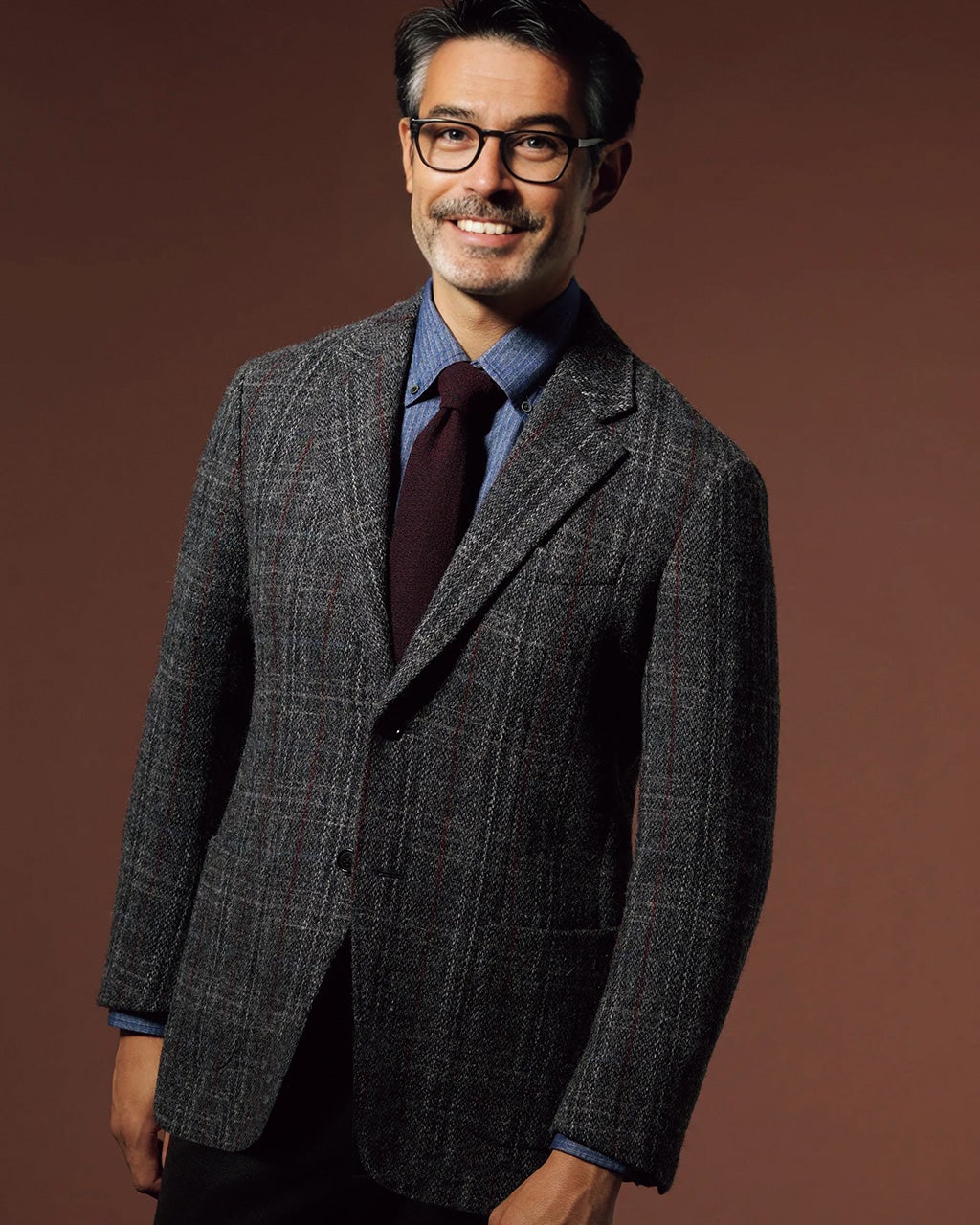 英国ハリスツイードジャケット/DoCLASSE