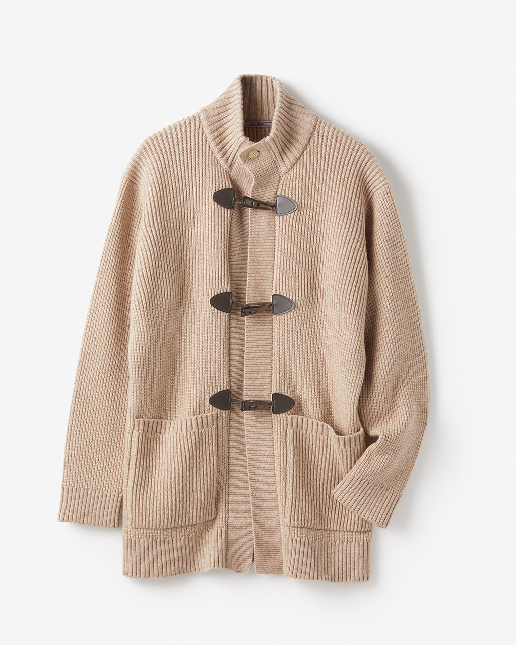 Bark バーク ニット ダッフルコート XS BARK(バーク) ⁄ ニットダッフル