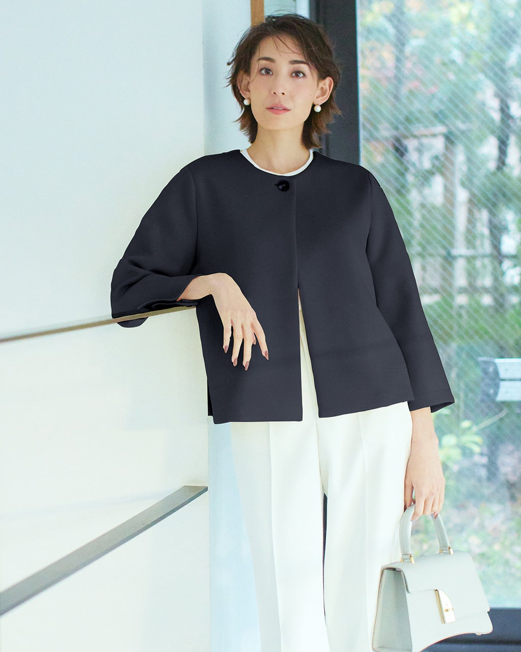 エアーフォルム・ストレッチジャケット/DoCLASSE