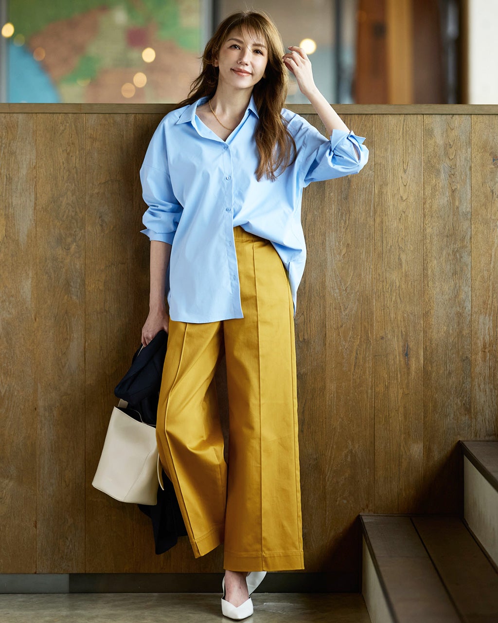 レディース パンツ（イエロー）一覧/40代50代からのファッション通販