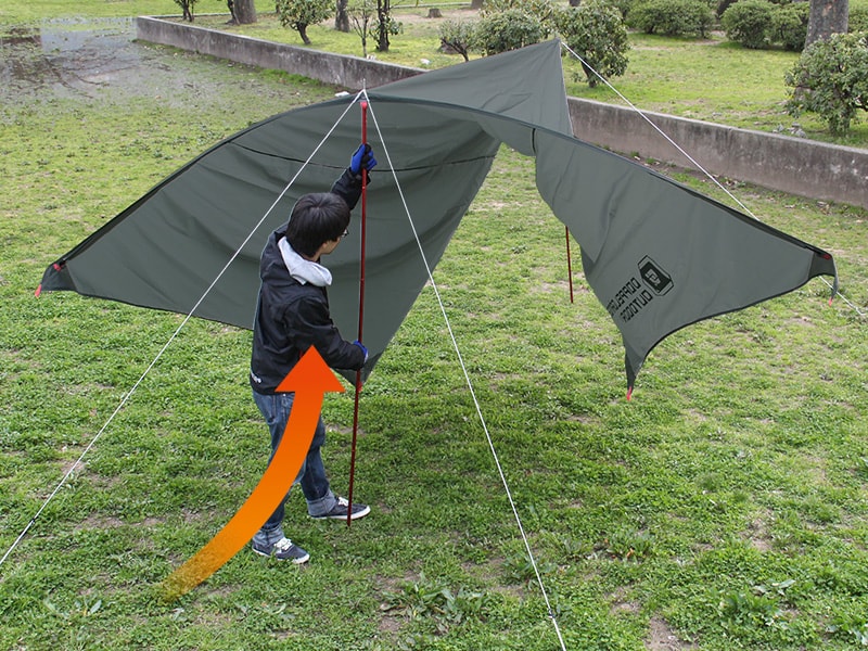 販売終了】ライダーズコンフォートタープ（タン）TT5-282-TN - DOD