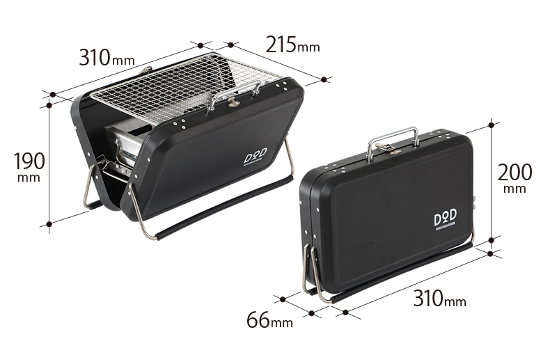 販売終了】オヒトリサマBBQグリル - DOD（ディーオーディー）【公式